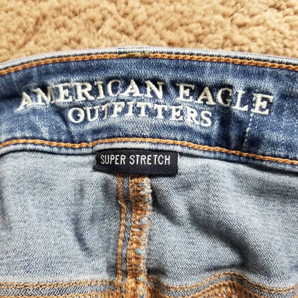AMERICAN EAGLE SUPER STRETCH SIZE 6 LONG - Picture 8 of 8